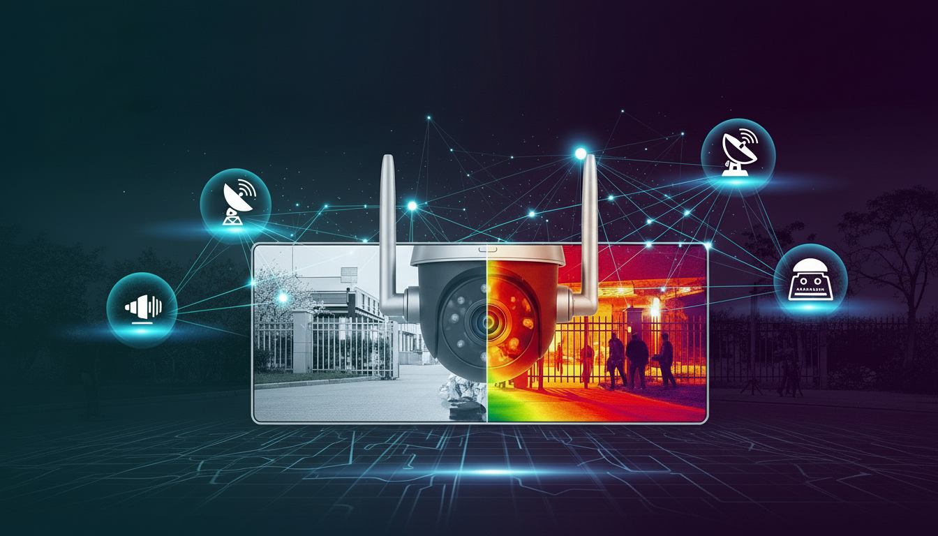 安全監控與智慧感測解決方案主視覺